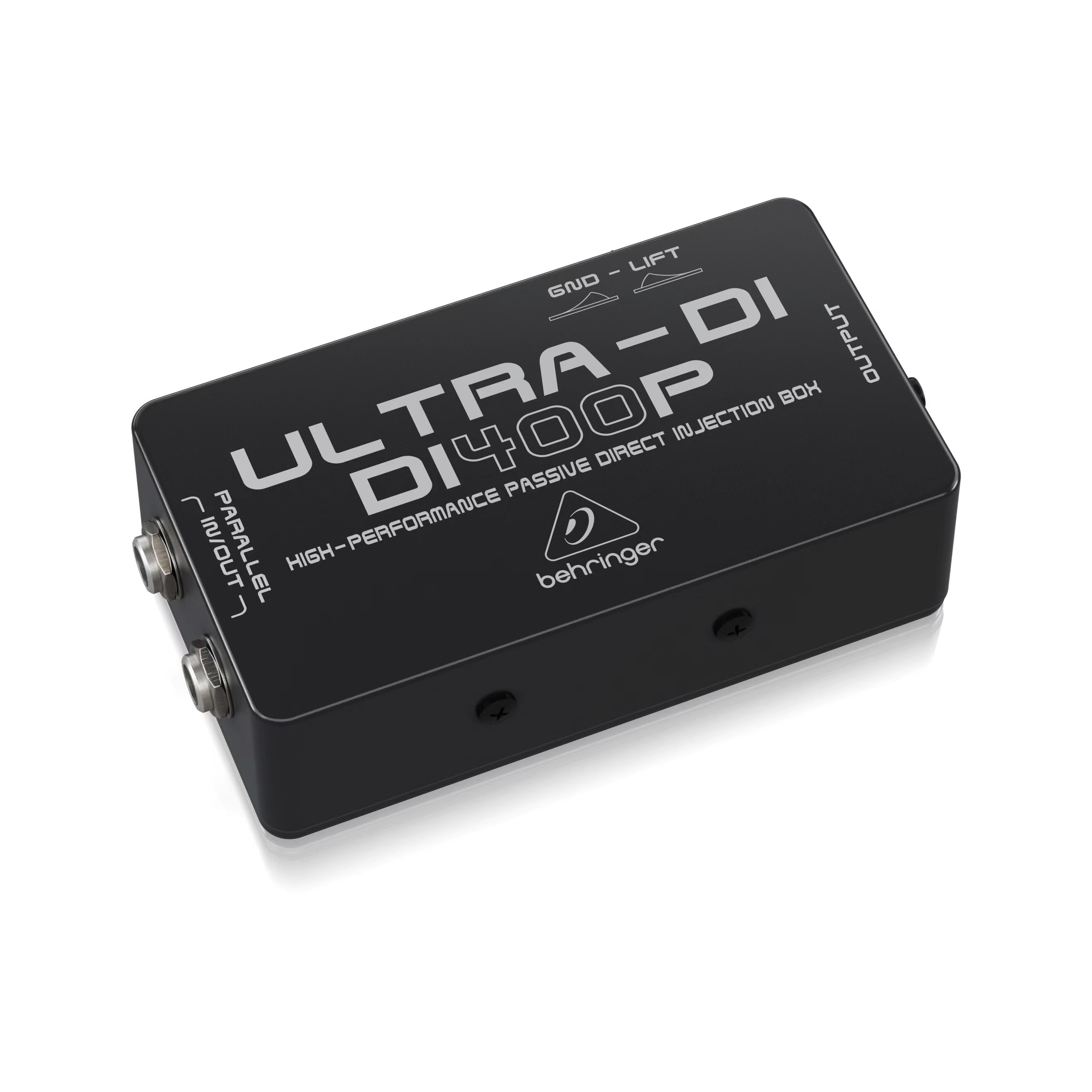 Behringer Ultra-DI DI400P Professional and multi-purpose direct injection box for stage and studio applications
